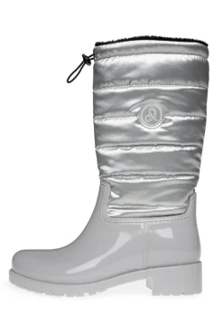 Store CAMP DAVID & SOCCX Gefütteter Gummistiefel mit Steppschaft silver