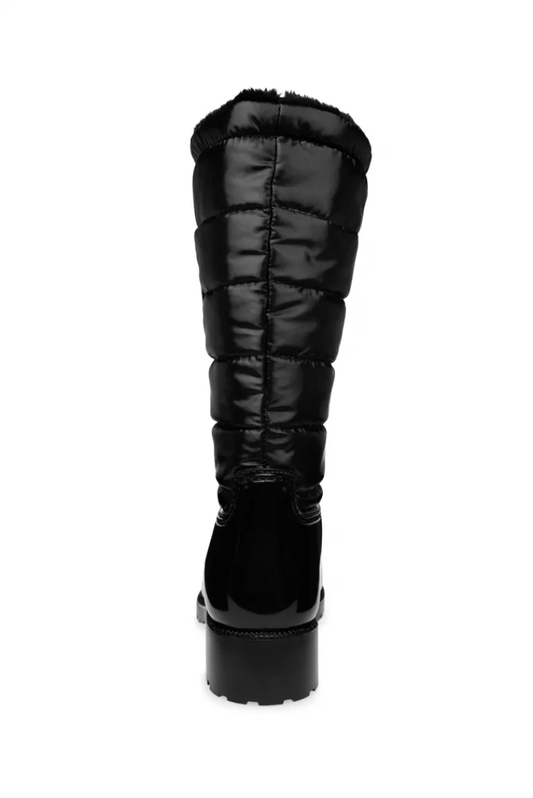 Discount CAMP DAVID & SOCCX Gefütteter Gummistiefel mit Steppschaft black