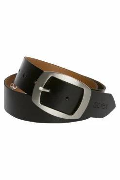 Cheap CAMP DAVID & SOCCX Gürtel aus Leder black