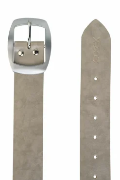 Clearance CAMP DAVID & SOCCX Gürtel aus Leder | 80 grey