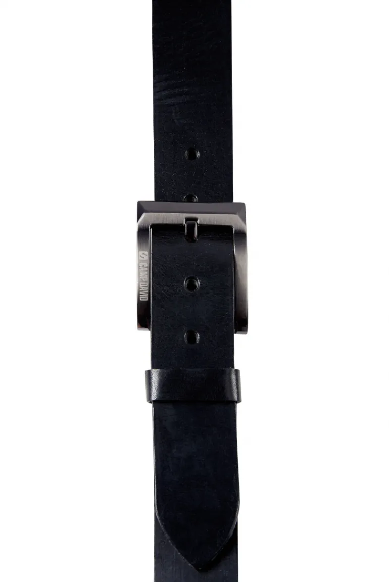 Best Sale CAMP DAVID & SOCCX Gürtel mit Dornschließe black