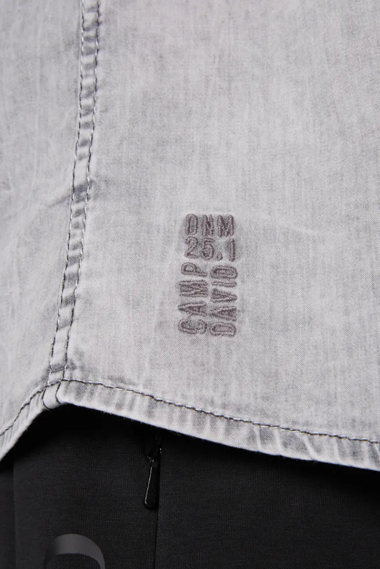 Hot CAMP DAVID & SOCCX Hemd aus Denim Regular Fit light grey bleached lightgreybleached