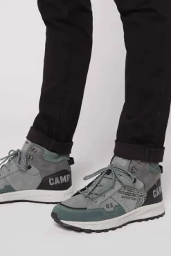 Sale CAMP DAVID & SOCCX High Top Hiking Sneaker mit Logo Artworks deep forest deepforest