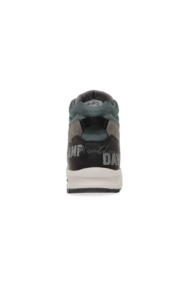 Sale CAMP DAVID & SOCCX High Top Hiking Sneaker mit Logo Artworks deep forest deepforest
