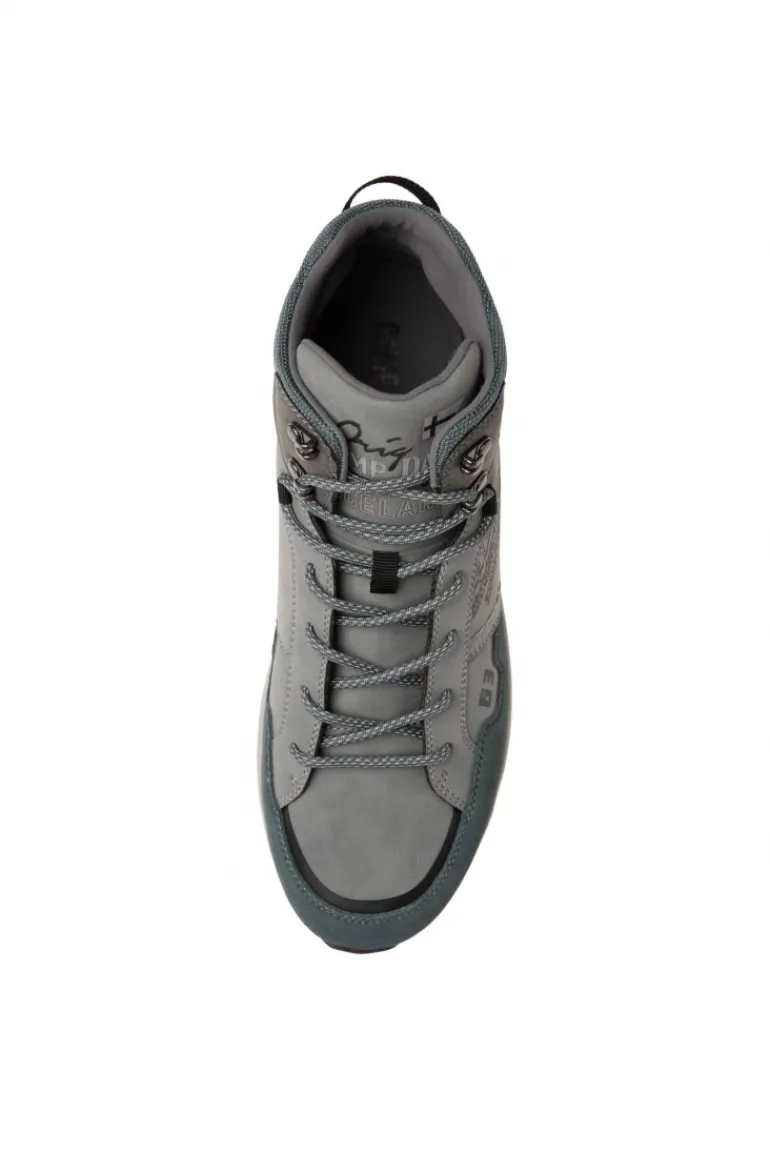 Sale CAMP DAVID & SOCCX High Top Hiking Sneaker mit Logo Artworks deep forest deepforest