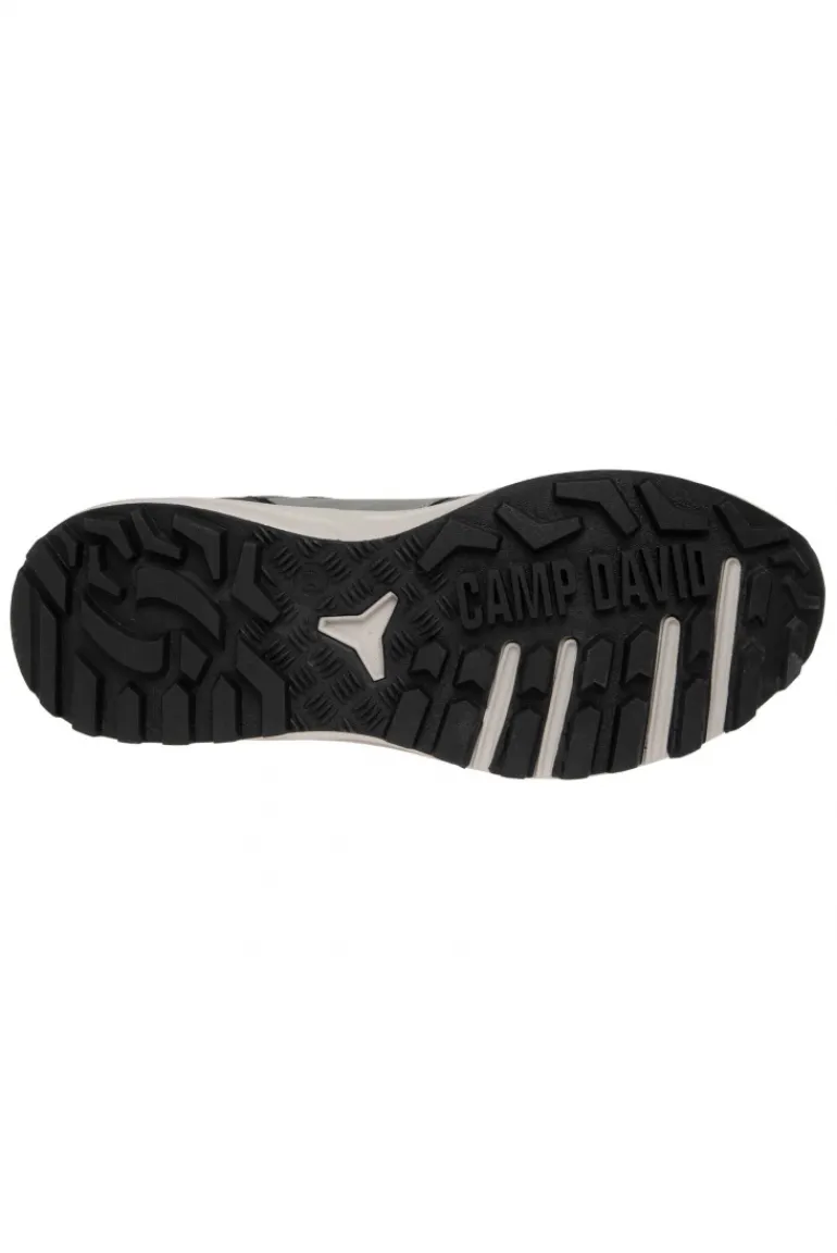 Sale CAMP DAVID & SOCCX High Top Hiking Sneaker mit Logo Artworks deep forest deepforest