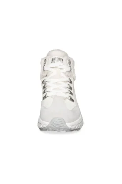 Online CAMP DAVID & SOCCX High Top Sneaker mit Kunstfell-Details ivory