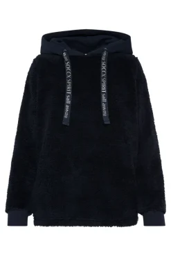 Sale CAMP DAVID & SOCCX Hoodie aus Teddyplüsch mit Sweatkapuze blue navy bluenavy