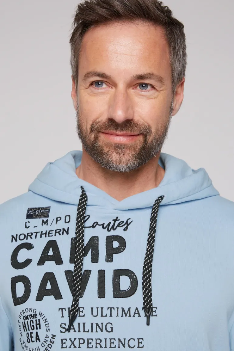 Shop CAMP DAVID & SOCCX Hoodie Dip Dye mit Artworks black