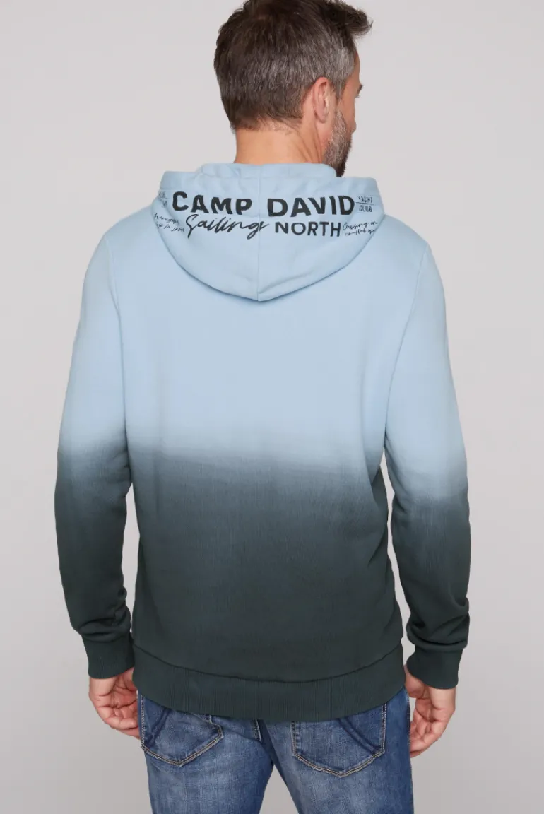 Shop CAMP DAVID & SOCCX Hoodie Dip Dye mit Artworks black
