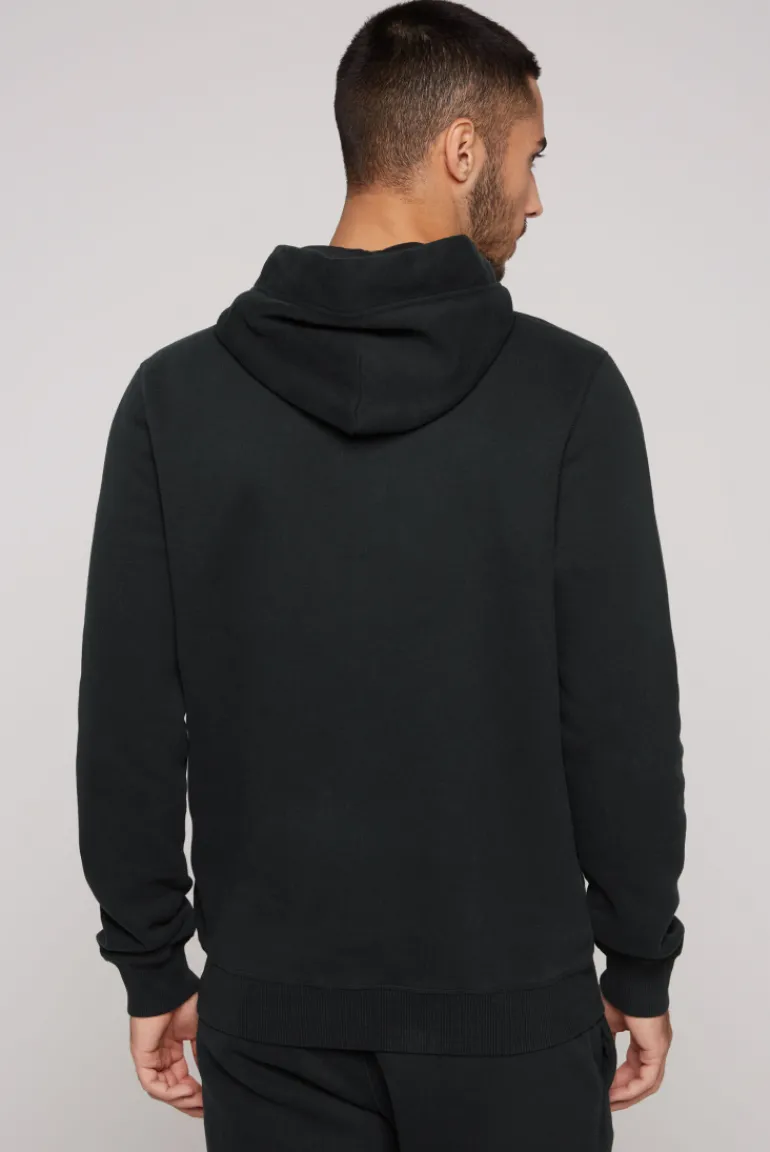Hot CAMP DAVID & SOCCX Hoodie mit Artwork im Retro-Style black