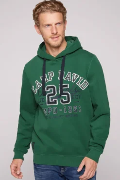 Store CAMP DAVID & SOCCX Hoodie mit Artwork im Retro-Style raw green rawgreen