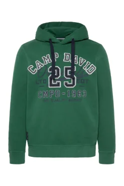Store CAMP DAVID & SOCCX Hoodie mit Artwork im Retro-Style raw green rawgreen