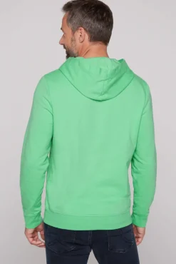 Best CAMP DAVID & SOCCX Hoodie mit Spray-Effekt-Artwork regatta green regattagreen