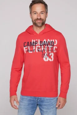 Flash Sale CAMP DAVID & SOCCX Hoodie mit Spray-Effekt-Artwork skipper red skipperred