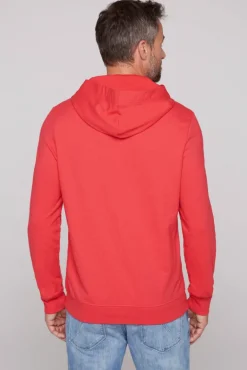 Flash Sale CAMP DAVID & SOCCX Hoodie mit Spray-Effekt-Artwork skipper red skipperred