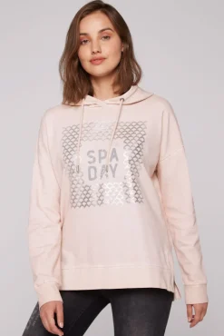 Sale CAMP DAVID & SOCCX Hoodie Oil Dyed mit Artwork rose blush roseblush