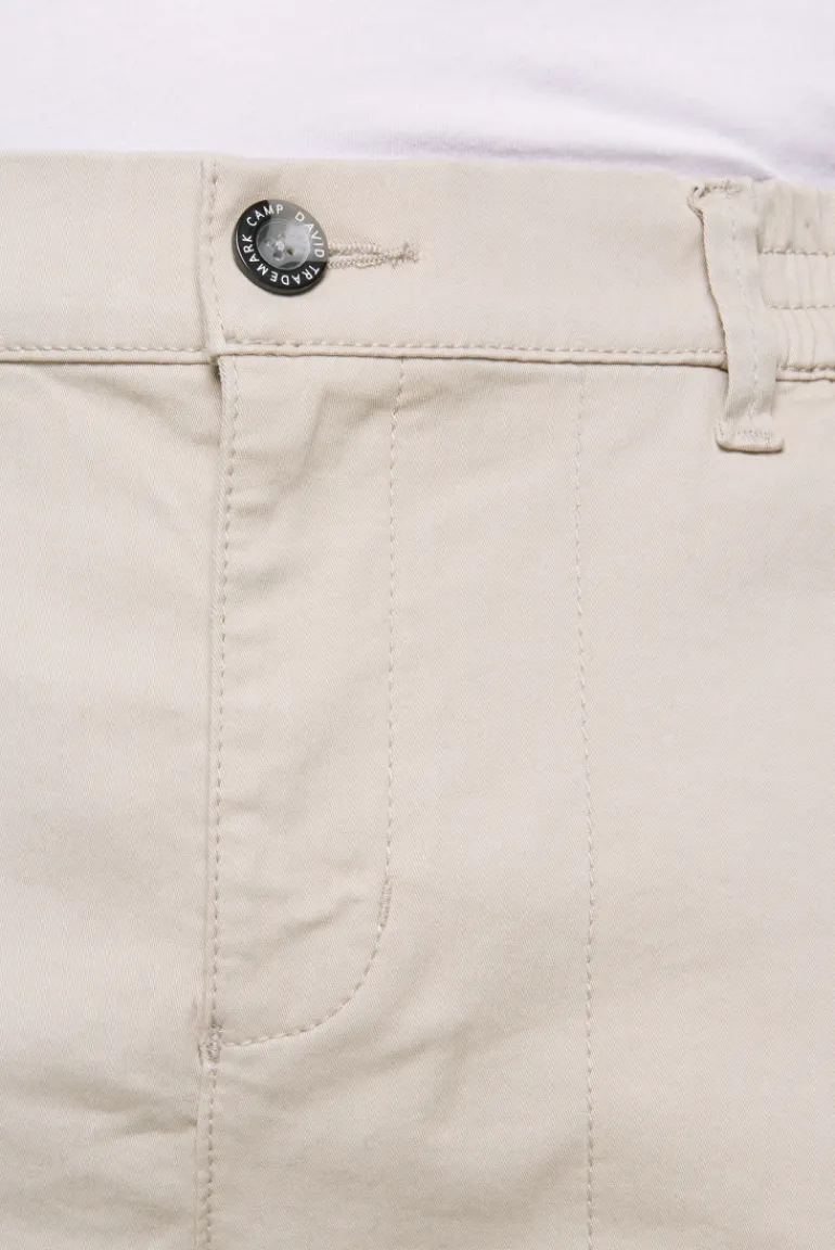 Cheap CAMP DAVID & SOCCX Hose mit Gummizug-Details | XXL cappuccino