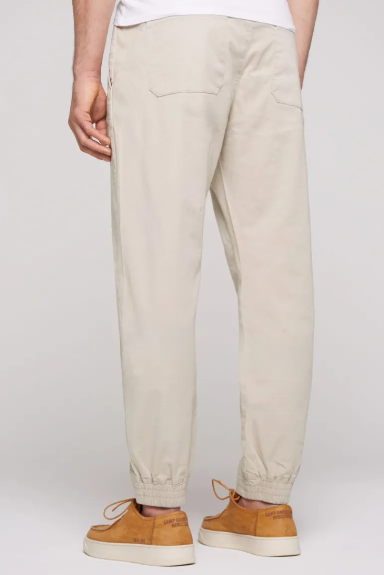 Cheap CAMP DAVID & SOCCX Hose mit Gummizug-Details | XXL cappuccino
