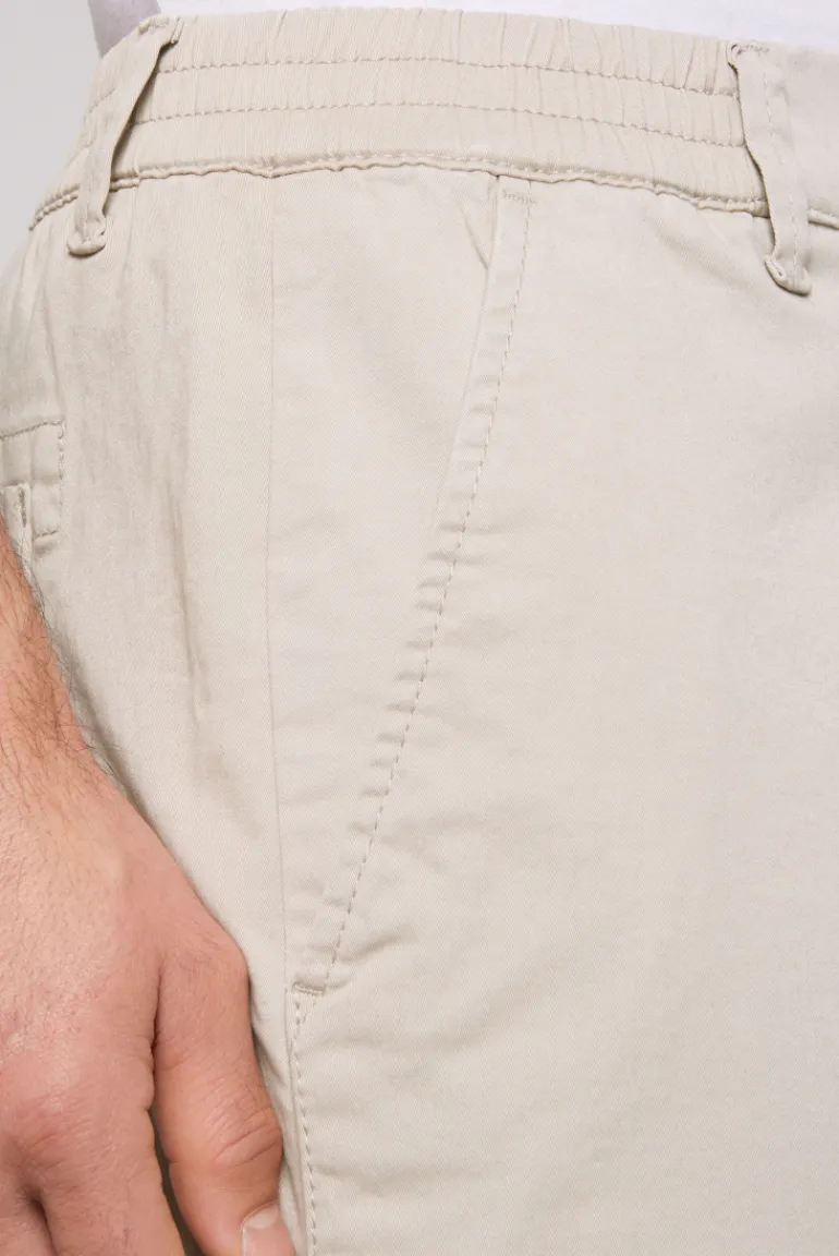 Cheap CAMP DAVID & SOCCX Hose mit Gummizug-Details | XXL cappuccino