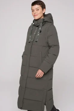 Store CAMP DAVID & SOCCX 2-in-1 Puffer Coat und Weste olive