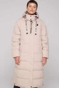 Shop CAMP DAVID & SOCCX 2-in-1 Puffer Coat und Weste light beige lightbeige