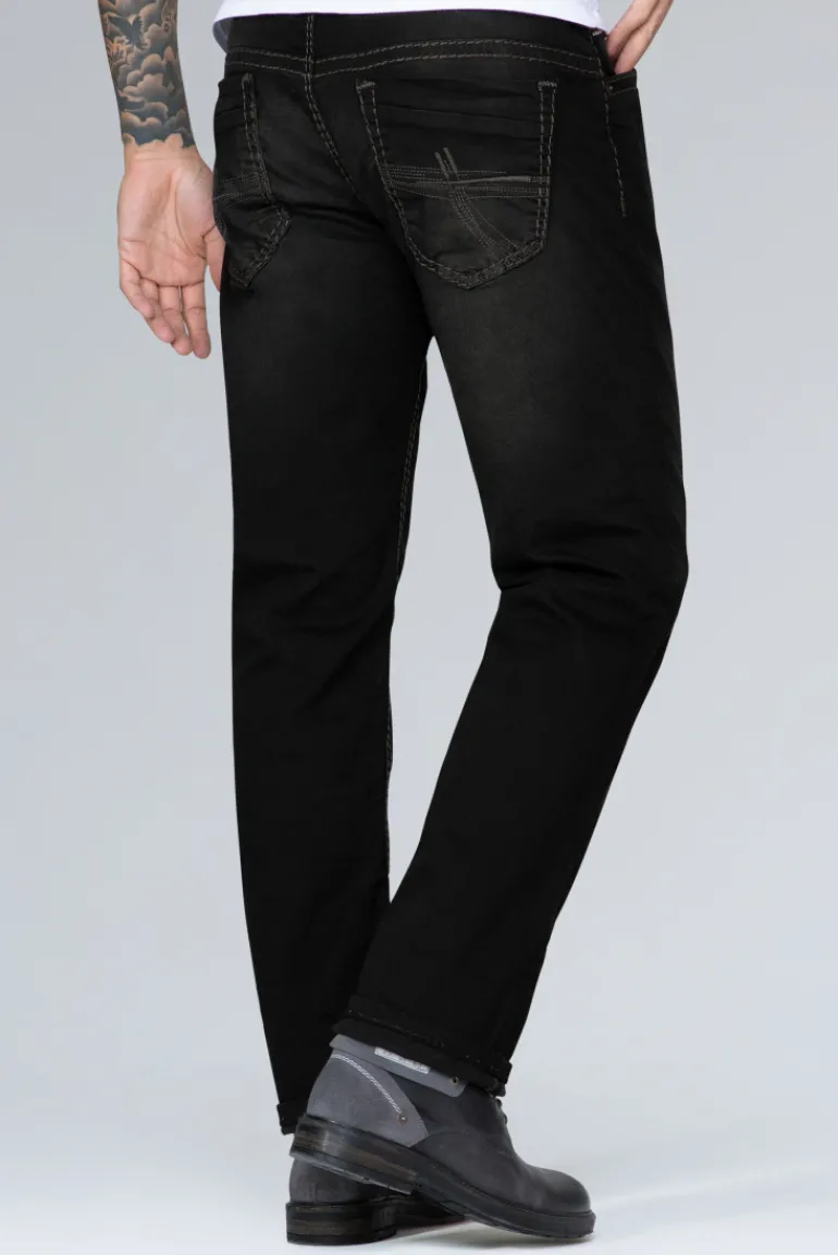 Discount CAMP DAVID & SOCCX Jeans CO:NO Comfort Fit black used blackused