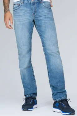 New CAMP DAVID & SOCCX Jeans CO:NO Comfort Fit light stone used lightstoneused