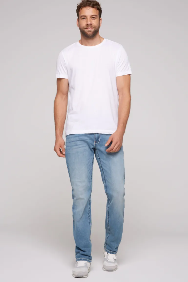 Best CAMP DAVID & SOCCX Jeans CO:NO Comfort Fit light stone used lightstoneused
