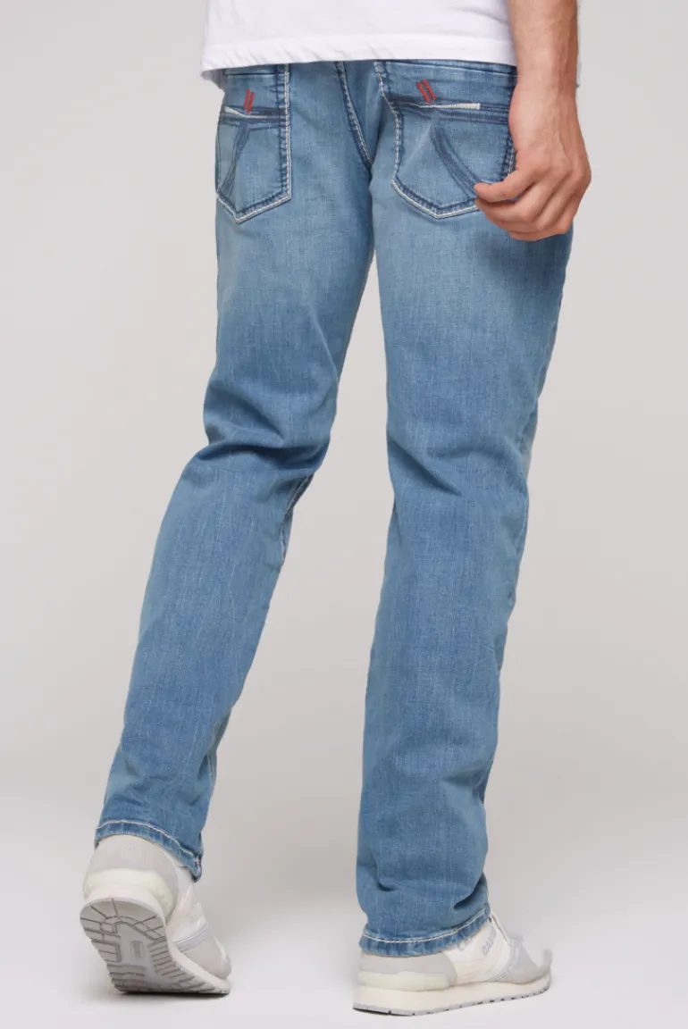 Best CAMP DAVID & SOCCX Jeans CO:NO Comfort Fit light stone used lightstoneused