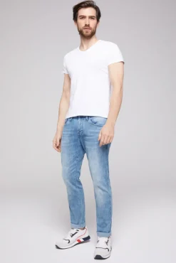 Best Sale CAMP DAVID & SOCCX Jeans DA:VD Regular Fit blue washed bluewashed