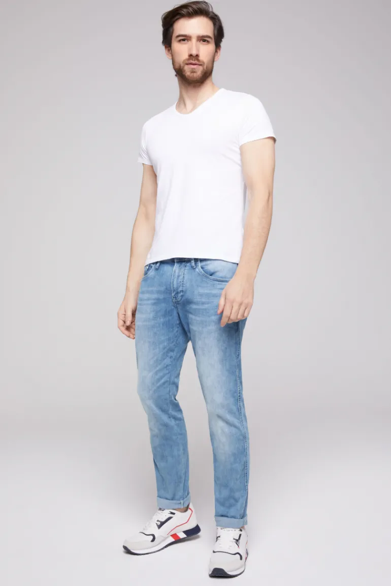 Best Sale CAMP DAVID & SOCCX Jeans DA:VD Regular Fit blue washed bluewashed