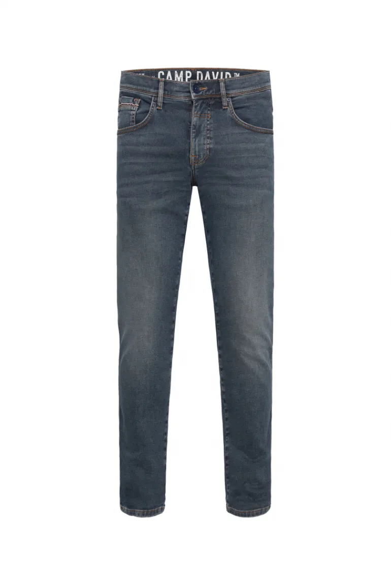 New CAMP DAVID & SOCCX Jeans DA:VD Regular Fit blue brown bluebrown