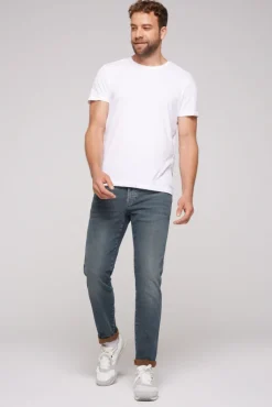 New CAMP DAVID & SOCCX Jeans DA:VD Regular Fit blue brown bluebrown