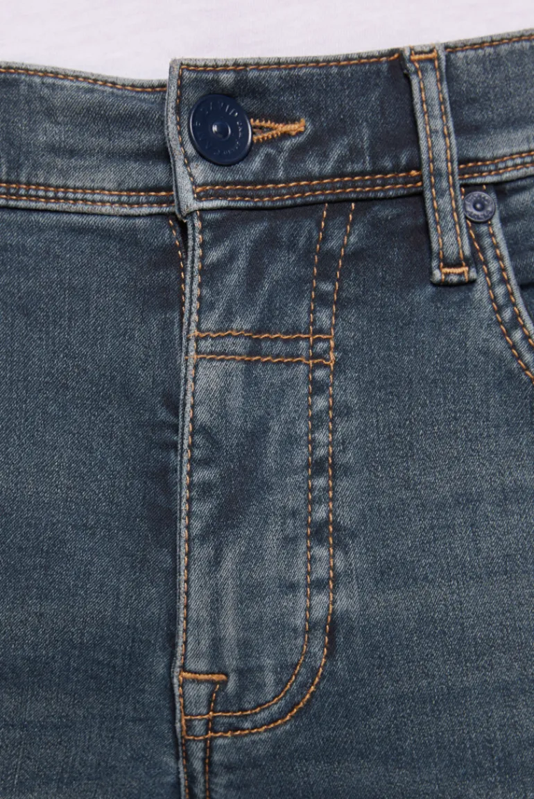 New CAMP DAVID & SOCCX Jeans DA:VD Regular Fit blue brown bluebrown