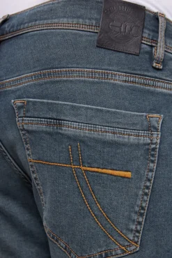 New CAMP DAVID & SOCCX Jeans DA:VD Regular Fit blue brown bluebrown