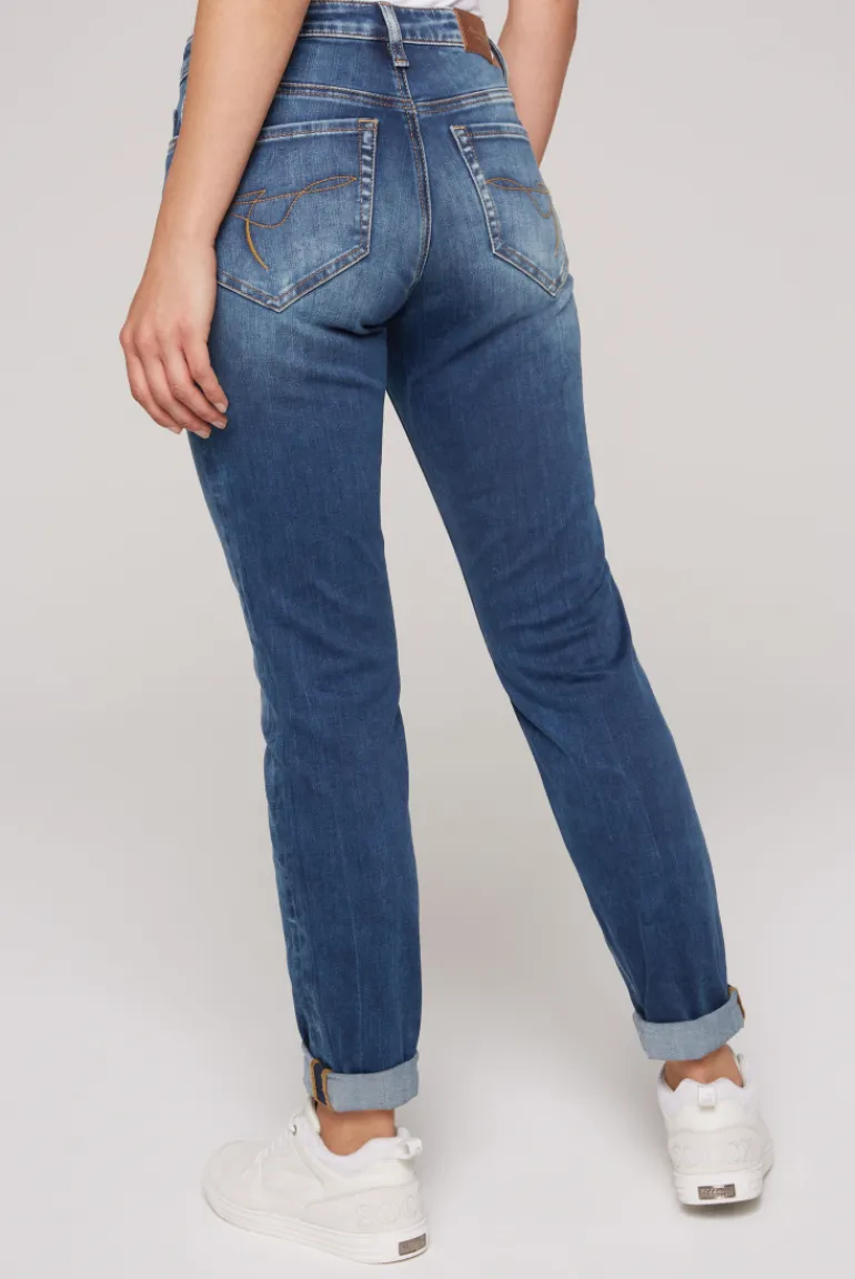 Flash Sale CAMP DAVID & SOCCX Jeans HE:DI Slim Fit blue used blueused
