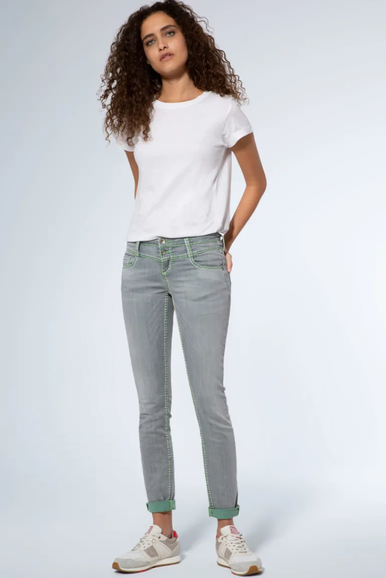 Store CAMP DAVID & SOCCX Jeans KA:RA Slim Fit light grey used | 26 | 32 lightgreyused