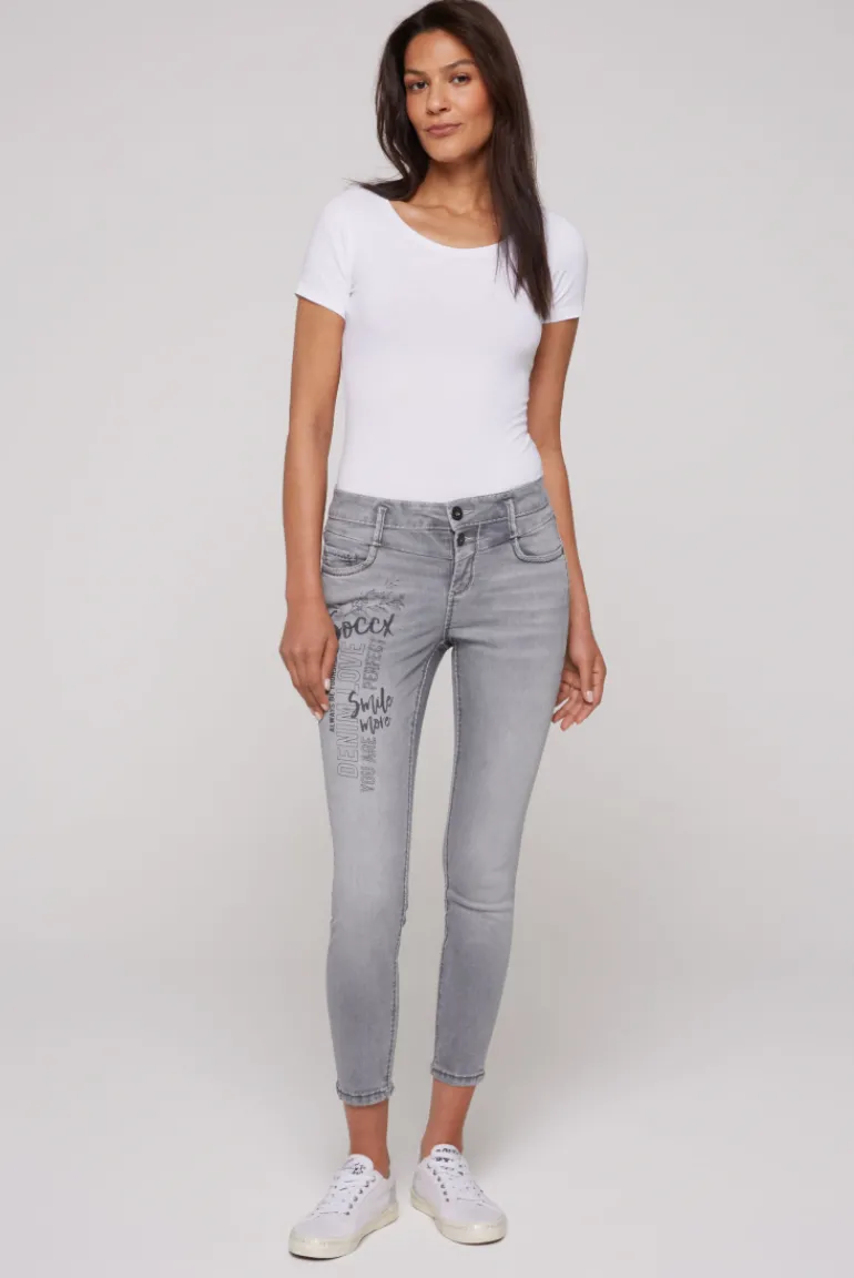 Shop CAMP DAVID & SOCCX Jeans KI:RY Slim Fit dark grey darkgrey