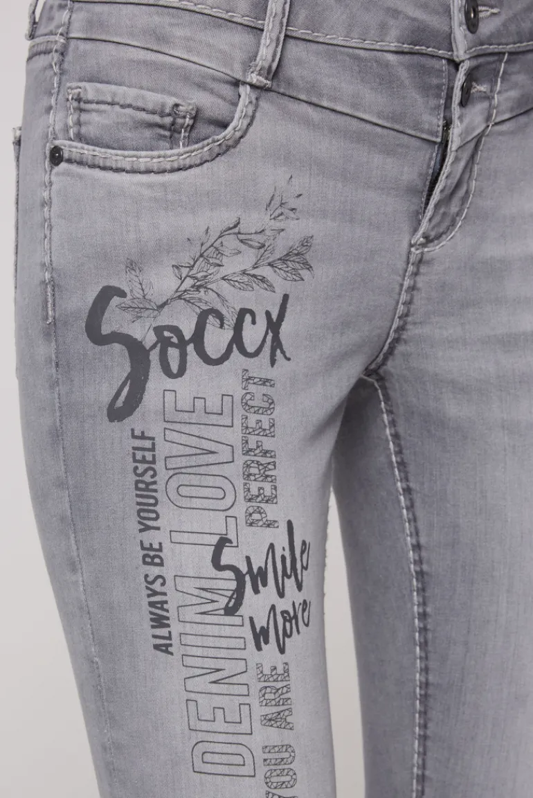 Shop CAMP DAVID & SOCCX Jeans KI:RY Slim Fit dark grey darkgrey
