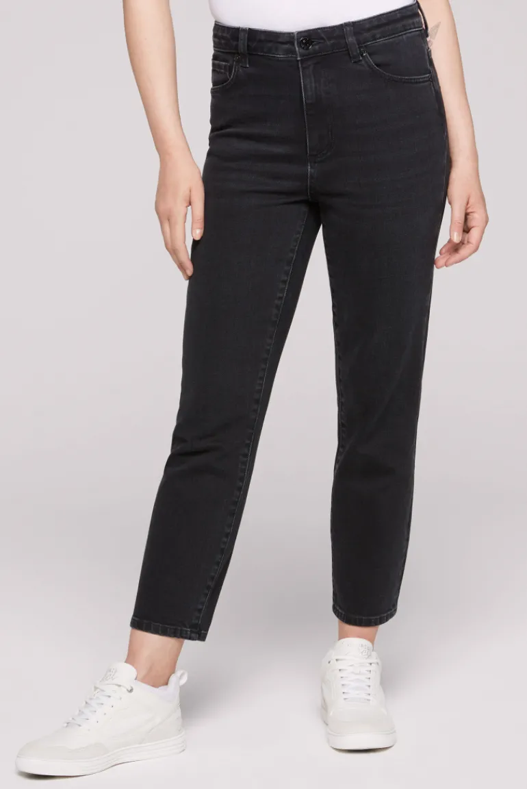 Online CAMP DAVID & SOCCX Jeans LE:A Mom Fit breezy black breezyblack