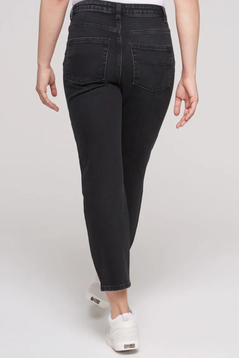 Online CAMP DAVID & SOCCX Jeans LE:A Mom Fit breezy black breezyblack
