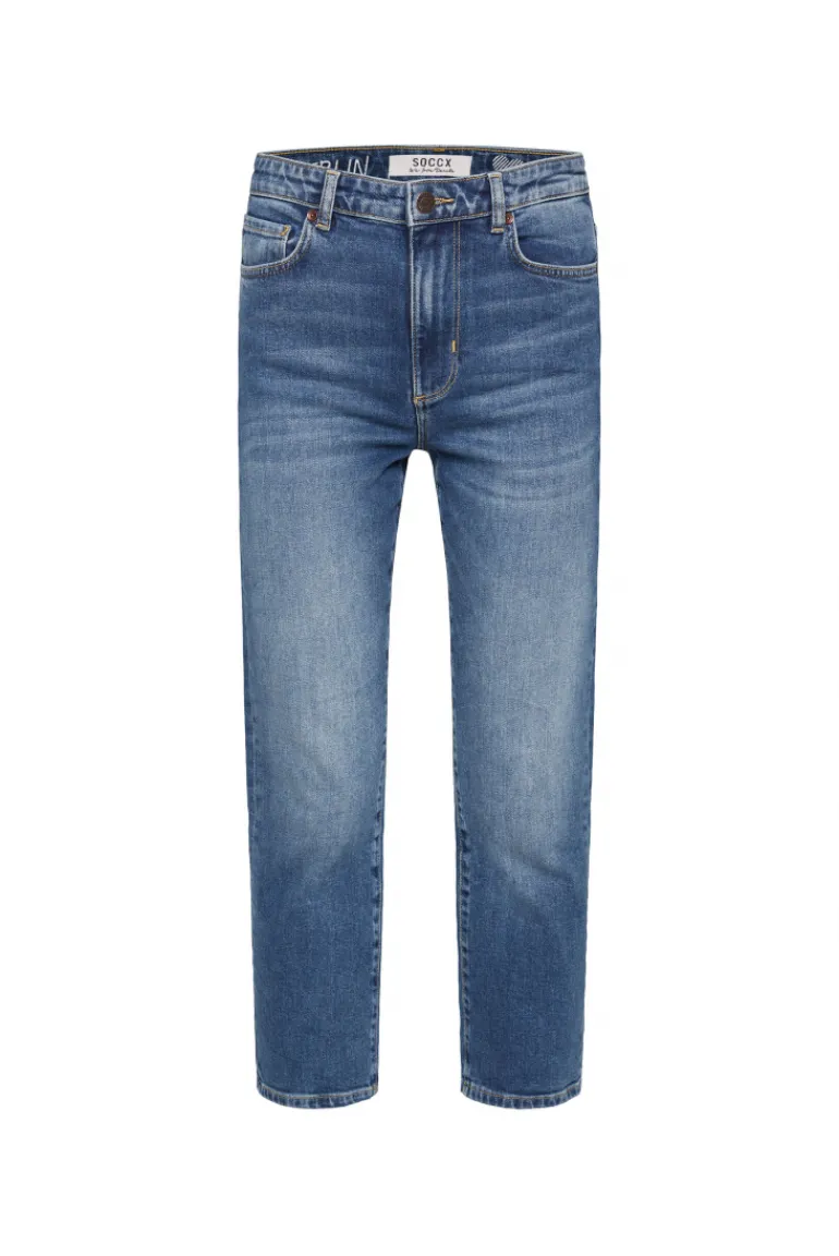 New CAMP DAVID & SOCCX Jeans LE:A Mom Fit dark blue darkblue