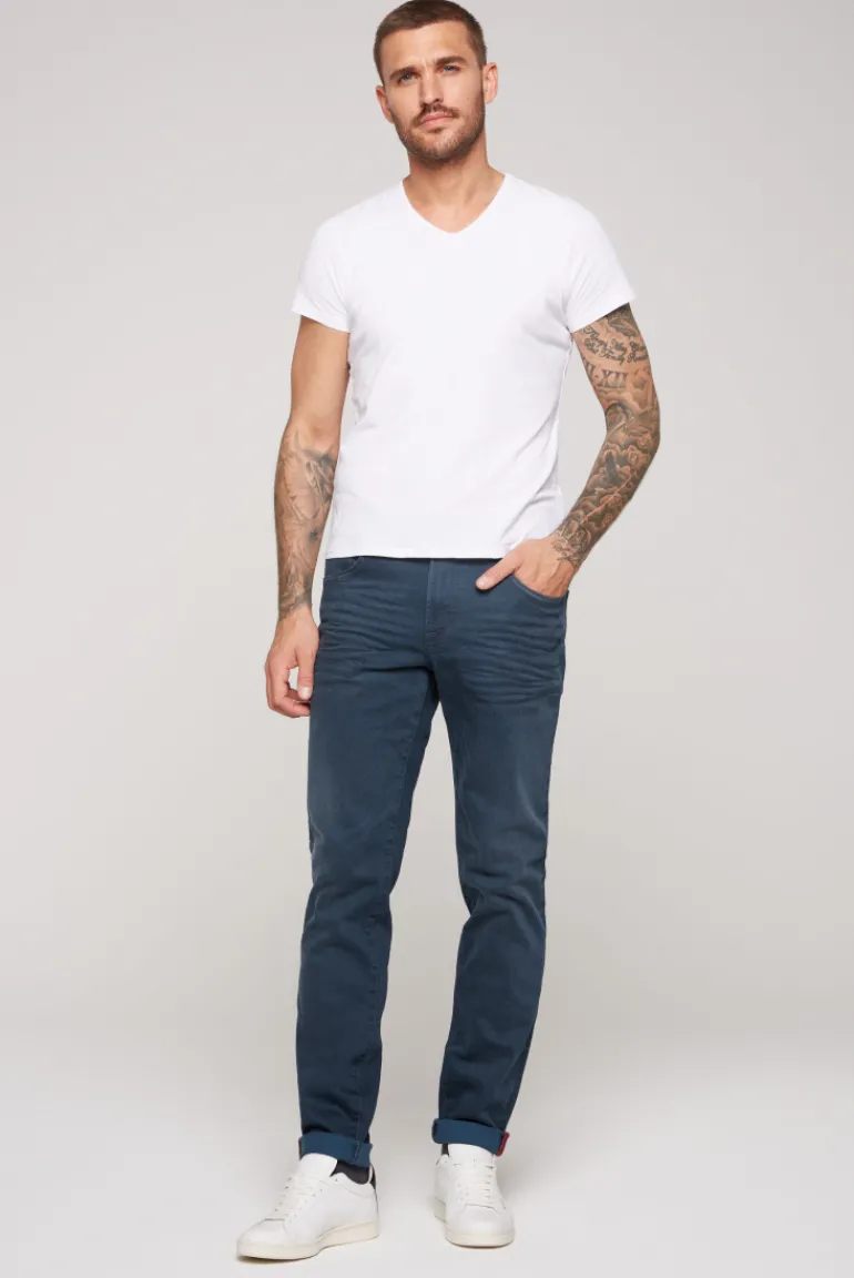 Best Sale CAMP DAVID & SOCCX Jeans MA:X Regular Fit grey blue greyblue