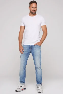 Outlet CAMP DAVID & SOCCX Jeans MA:X Regular Fit salt blue used saltblueused