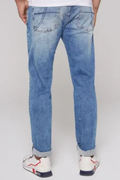 Outlet CAMP DAVID & SOCCX Jeans MA:X Regular Fit salt blue used saltblueused