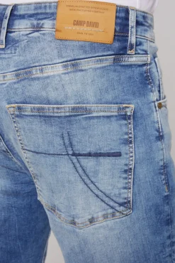 Outlet CAMP DAVID & SOCCX Jeans MA:X Regular Fit salt blue used saltblueused