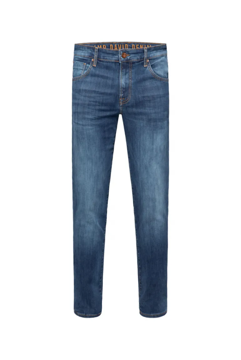 Shop CAMP DAVID & SOCCX Jeans MA:X Regular Fit vintage blue used vintageblueused