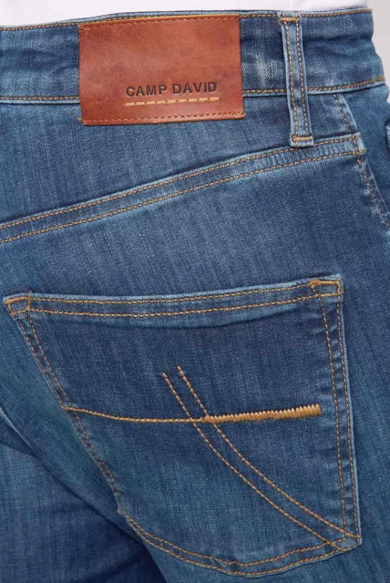 Shop CAMP DAVID & SOCCX Jeans MA:X Regular Fit vintage blue used vintageblueused