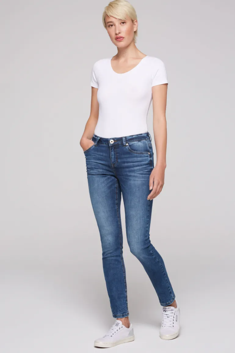 Clearance CAMP DAVID & SOCCX Jeans MI:RA Slim Fit blue vintage bluevintage